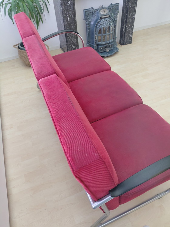 Divano a 3 posti Gispen – Divani, Metal, Plastic (photo 5 of 6)