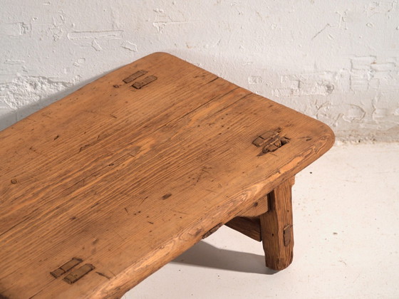 Table basse antique en bois de pin – Chine, circa 1890 – Tables basses (photo 14 of 40)