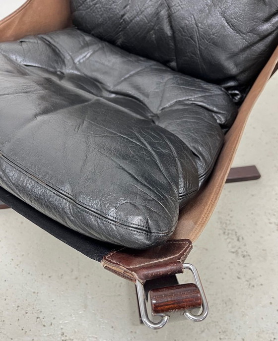 Image 1 of Falcon stoel van Vatne Møbler, Noorwegen, jaren 70.