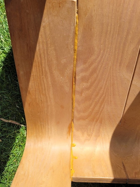 Image 1 of 6 Gijs Bakker strip chairs and table
