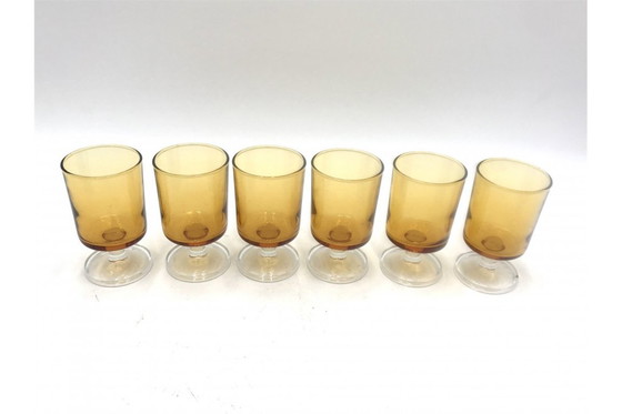 Image 1 of Carafe avec 6 verres, France, années 1960