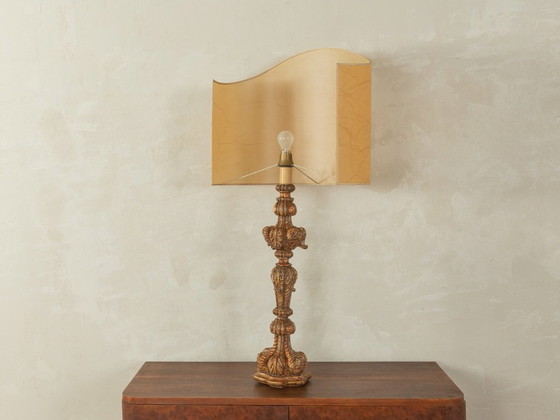 Image 1 of Lámpara barroca de sobremesa, fabricada a mano en 1960