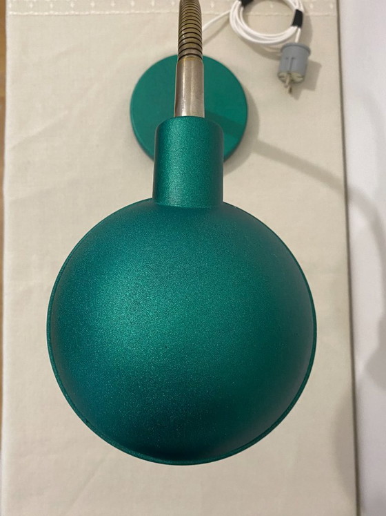 Lampada da scrivania vintage Mid-Century Modern regolabile a collo d'oca - Verde smeraldo, anni '60 (photo 17 of 20)
