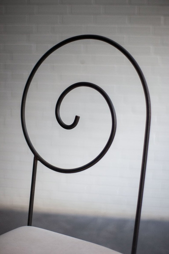 Image 1 of Suspiral chairs by Luigi Serafini for Sawaya & Moroni, Italy, 1980s