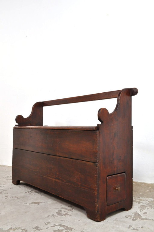 Antique Flip-Pop Bench, 1830s