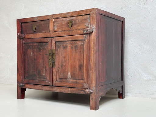 Commode traditionnelle chinoise | XIXe siècle | Bois d'orme