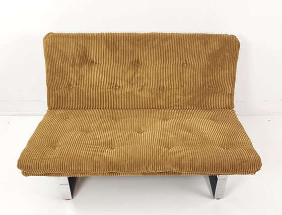 Image 1 of Divano vintage Kho Liang Le Artifort, panca a due posti, giallo ocra