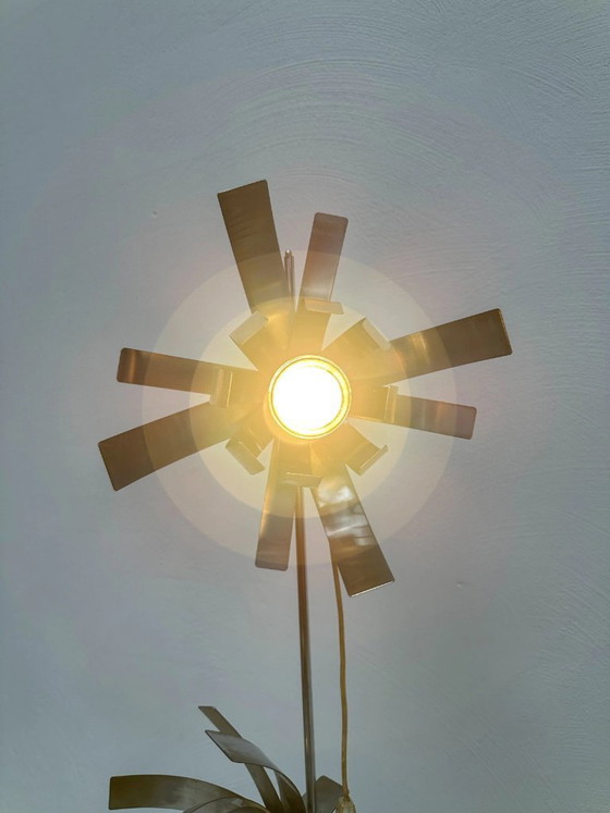 Image 1 of Vintage sculpturale vloerlamp van Jocelyne Trocmé voor Oxar, Frans design, jaren 70.