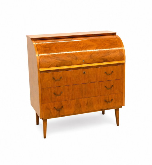 Stilvoller Sekretär im Vintage-Stil – kompakt und praktisch – ladekasten, Wood
