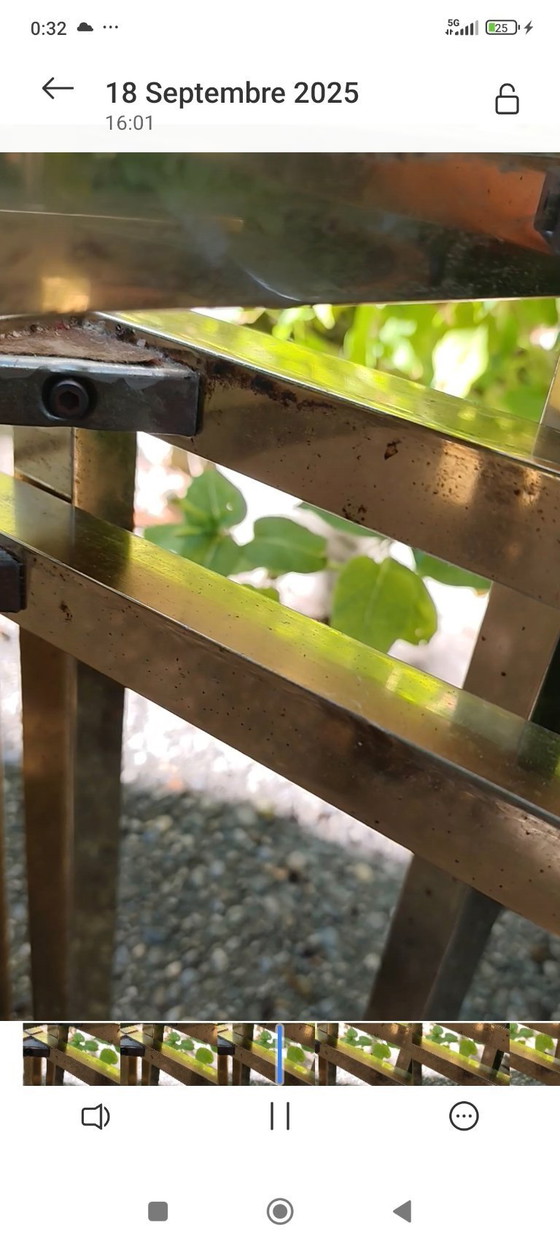 Image 1 of Trio di tavolini impilabili completamente rinnovati