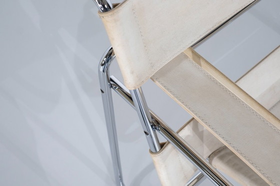 Image 1 of Sillón "B3 Wassily" en tela de Marcel Breuer para Gavina, 1925.
