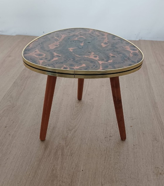 Tavolino anni Cinquanta – Tavolini, Metallo, Legno (photo 6 of 8)