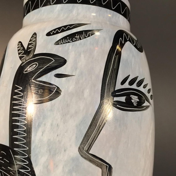 Caramba Vase by Ulrica Hydman-Vallien for Kosta Boda, Sweden, 1980s – Glass (photo 16 of 17)
