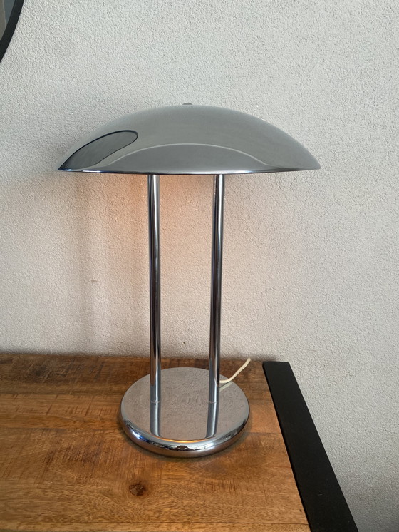 Image 1 of Lampe de table vintage IKEA Barad à champignon - Space Age Design | Robert Sonneman