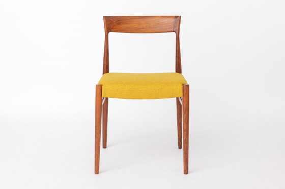 Paar Vintage Teak Eetkamerstoelen van Casala, nieuw gestoffeerd, Duitsland, jaren 60 – Textile (photo 9 of 11)