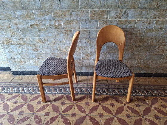 Pair of Danish 'Morten' Dining Chairs by Niels Koefoed – Wood (photo 2 of 10)