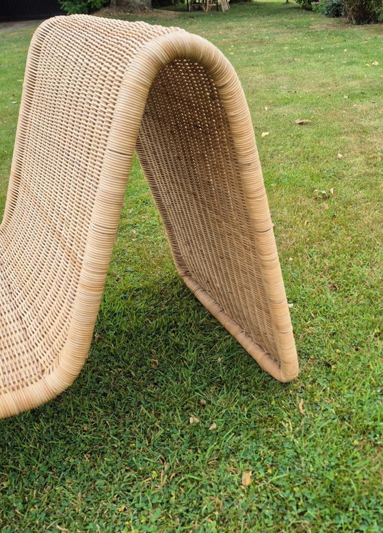 Image 1 of Vintage Hestra Rotan Loungestoel