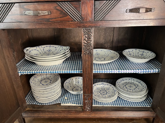 Image 1 of Blau Saks Strohblume servies compleet 150+