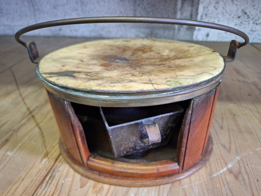 Antique footstool