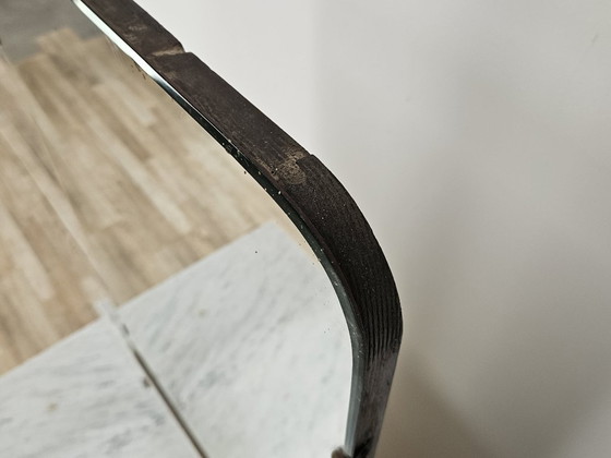 Image 1 of Tocador Art Decó con mármol blanco y espejo