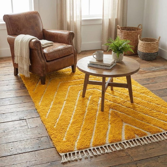 Image 1 of Authentic handwoven Berber rug, 200x300 cm