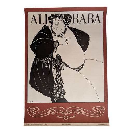 Aubrey Beardsley - Ali Baba 