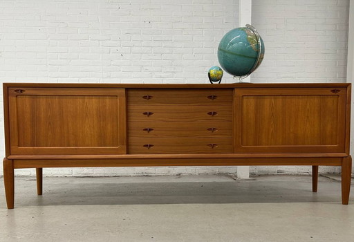 Danish teak sideboard H.W. Klein Bramin