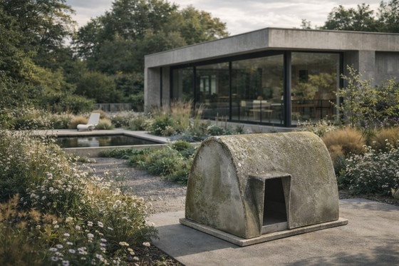 Image 1 of Willy Guhl doghouse (large model) - Switzerland, 1950
