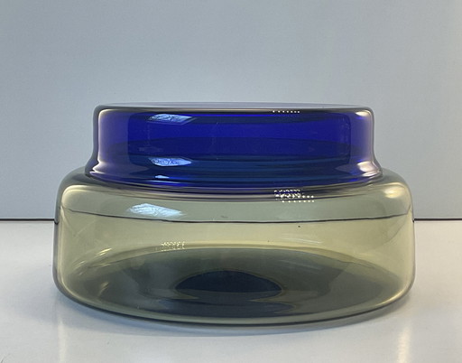 Pot de conservation Blåtopp par Willy Johansson pour Hadeland Glassverk