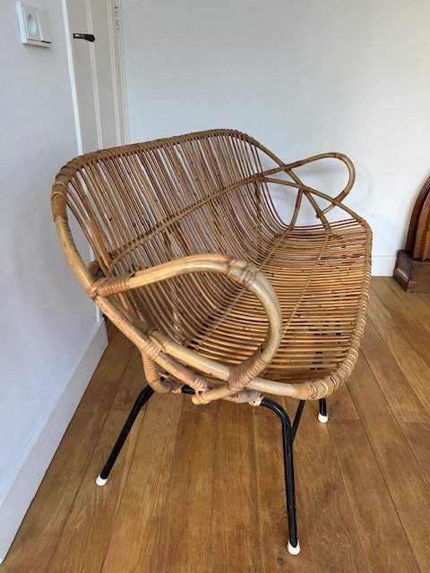 Image 1 of Rotan 3-zitsbankje Rohé Noordwolde