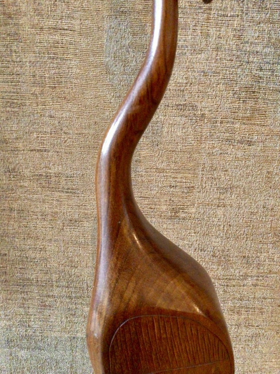 Image 1 of Mid Century Teak Bird height 70 cm