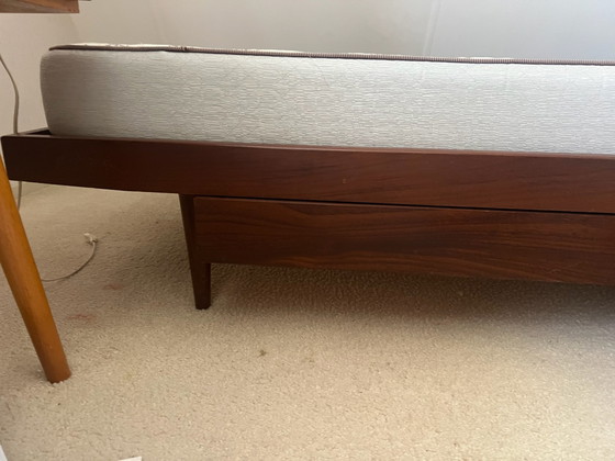 Vintage jaren 60 bed teakhout – Eenpersoonsbedden (photo 4 of 6)