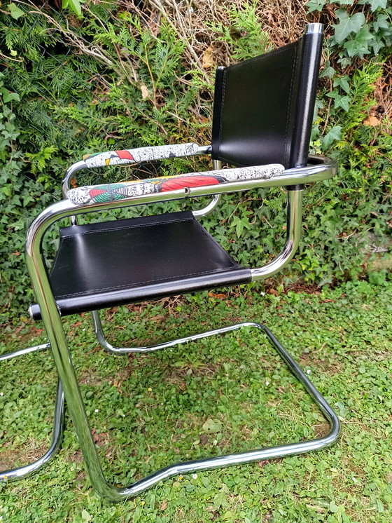 Image 1 of Set Of 3 Mart Stam Cantilever Armchairs