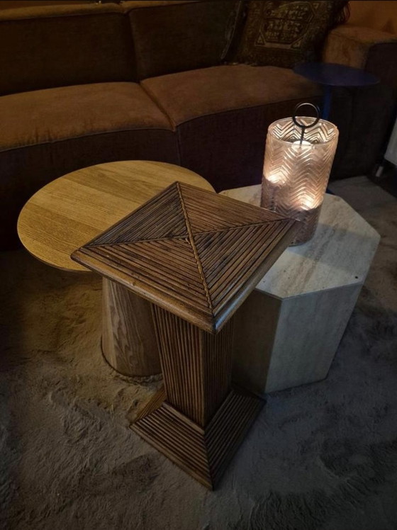 Image 1 of Vintage bamboo column pillar base