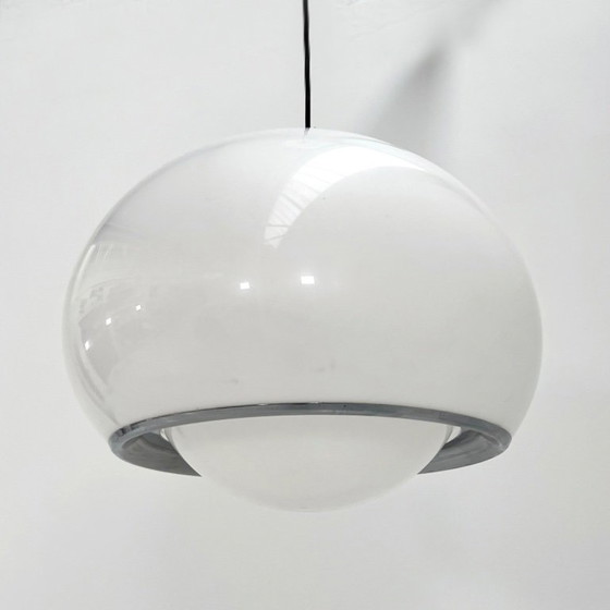 Image 1 of Suspension White Bud par Studio 6G pour Guzzini, années 1970