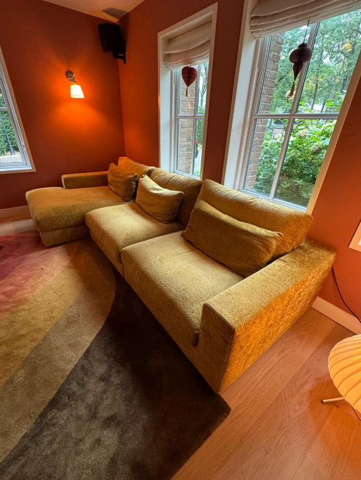 Linteloo sofa, model Studio, with chaise longue section