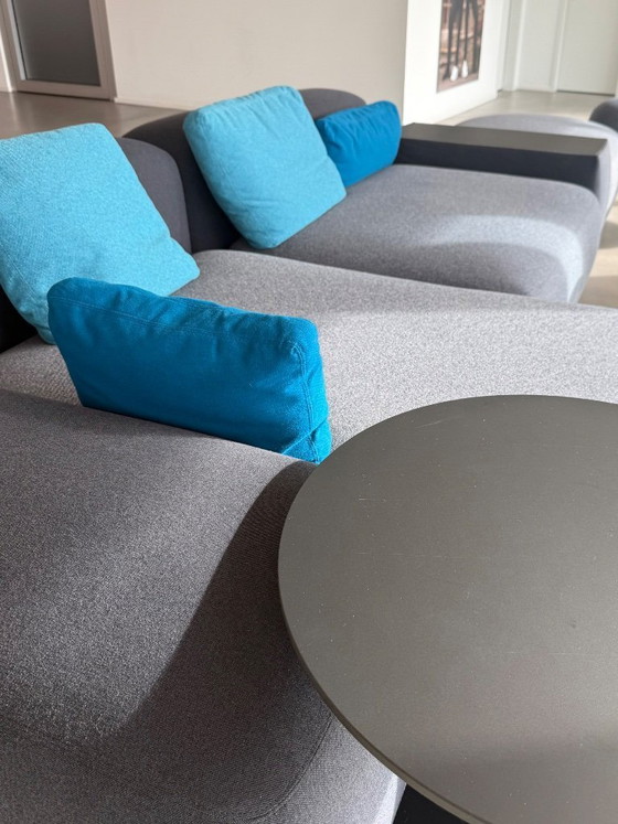 Image 1 of Sofá lounge LaPalma PLUS gris + Mesa LaPalma Brio