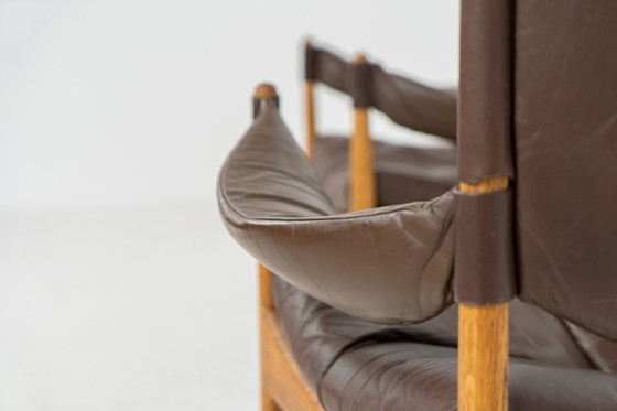 Image 1 of Pair of “Modus” armchairs by Kristian Vedel for Søren Willadsen (Denmark, 1960s).