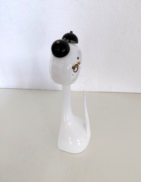 Image 1 of Europa Uhren design alarm clock cat new old stock