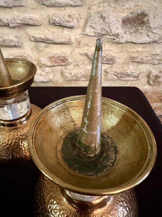 Image 1 of PAIRE DE PIQUE CIERGE ART DECO