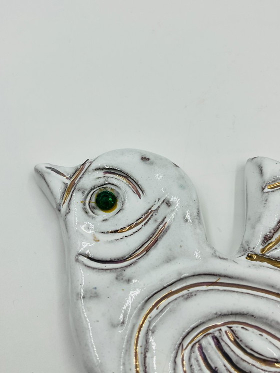 Pájaro de cerámica Monique Detry - Modernista – Decoración de pared, Ceramic (photo 3 of 10)