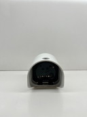 Joe Colombo Optic 02 Alessi ABS witte wekker, Italiaans design, verzamelobject