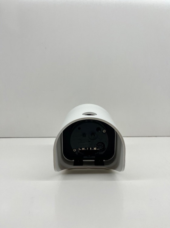Image 1 of Joe Colombo Optic 02 Alessi ABS White Alarm Clock, Italian Design, Collector's Item