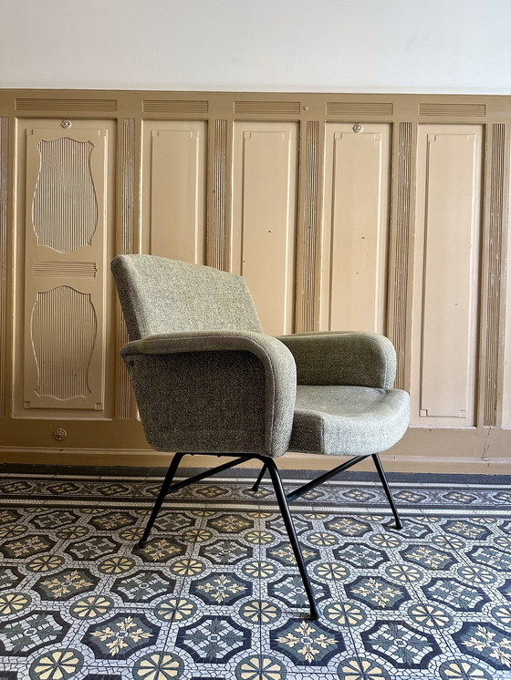 Image 1 of Rare Antimott armchair model 312, Walter Knoll, Germany 1958