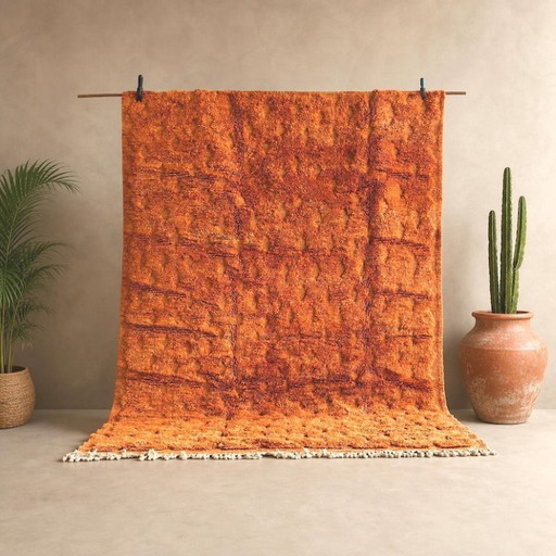 Handgewebte marokkanische Teppiche | 100 % Naturwolle, 200 cm x 300 cm