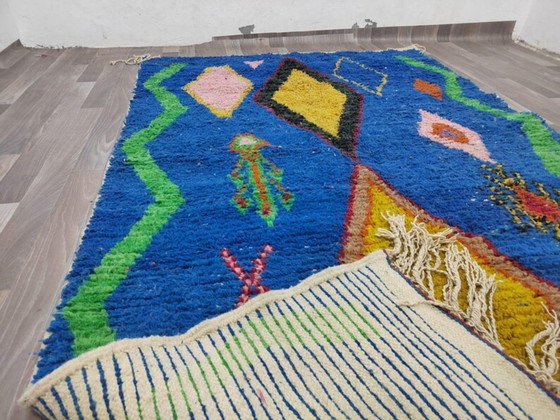 Image 1 of Moroccan handcrafted rug 250cm x 150cm