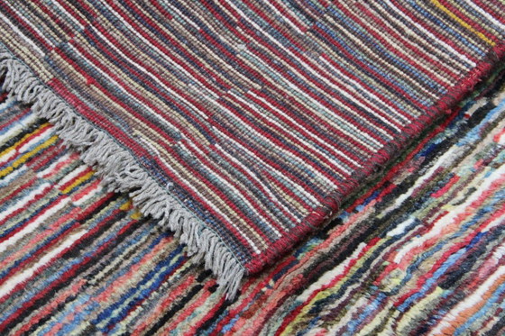 Image 1 of Original Persian carpet Gabbeh Ghashghai oriental carpet 214 cm x 154 cm old natural