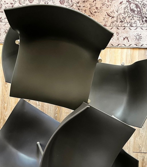 6x Cam el eon stoelen de Philippe Starck