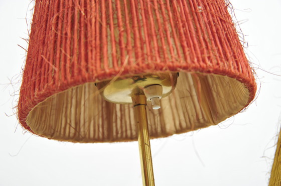Image 1 of Floor lamp with brass base (1950s)