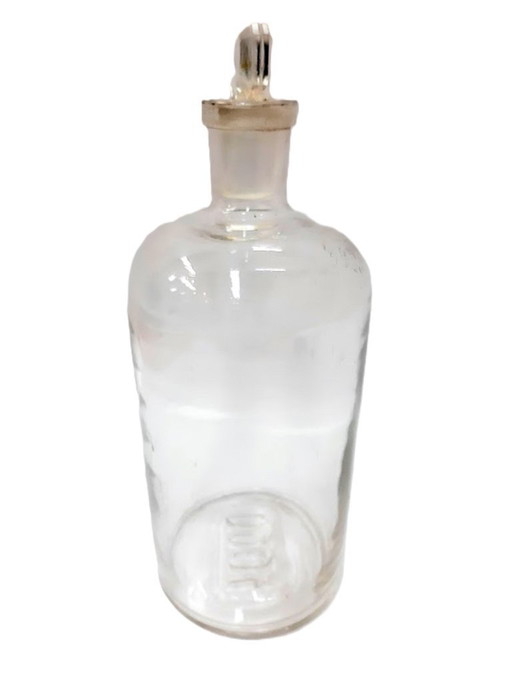 Bottiglia da farmacia vintage da 1 litro